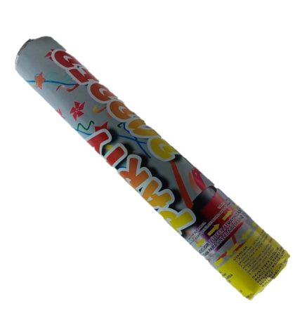 BARIŞ KONFETİ 30 CM METALİZE GRİ