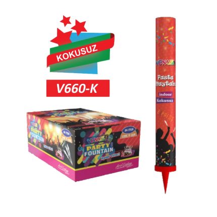 Venüs standart pasta volkanı DUMANSIZ